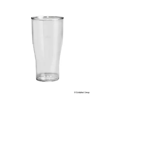 Alus glāzes  (depozīta) GOLD PLAST, vairākkārt lietojamas, 200ml/360ml, D 7,3 cm, H 13,5 cm, 0.48kg
