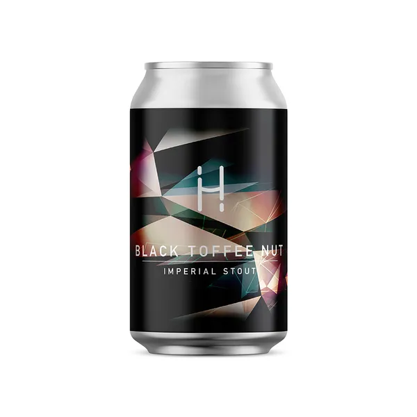 Alus HOPALAA Black Toffee Nut Imperial Stout, 10%, bundžā, 0.33l (DEP)