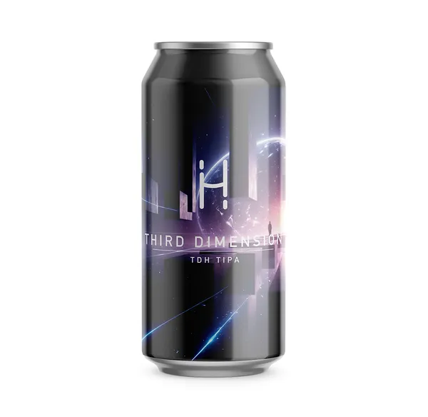 Alus HOPALAA Third Dimension Tdh Tipa, 10%, bundžā, 0.44l (DEP)