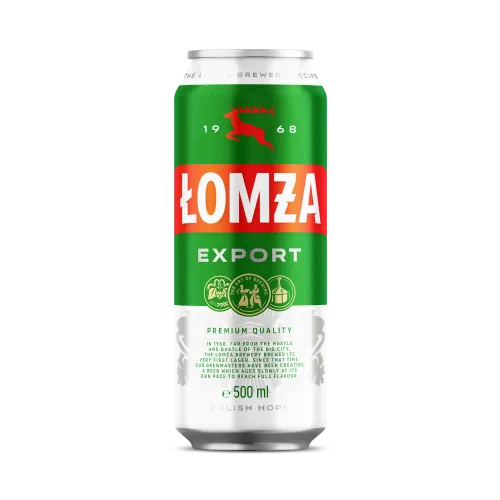 Alus LOMŽA Export, 5,7%, 0,5 l bundža (DEP)