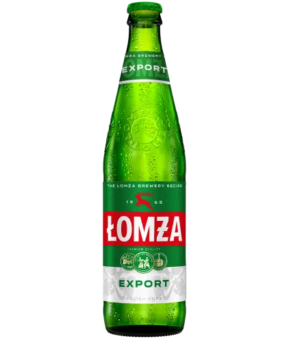 Alus LOMŽA Export, 5,7%, 0,5l, stiklā (DEP)