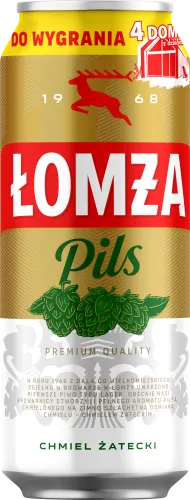 Alus LOMŽA, Pils, 6,0%, 0,5l, bundža (DEP)