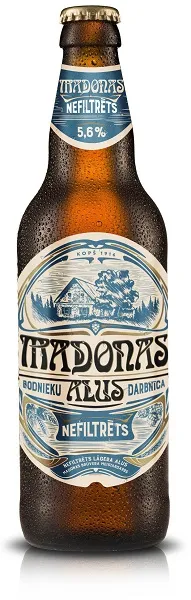 Alus Madonas nefiltrēts 5,6% 0,5l