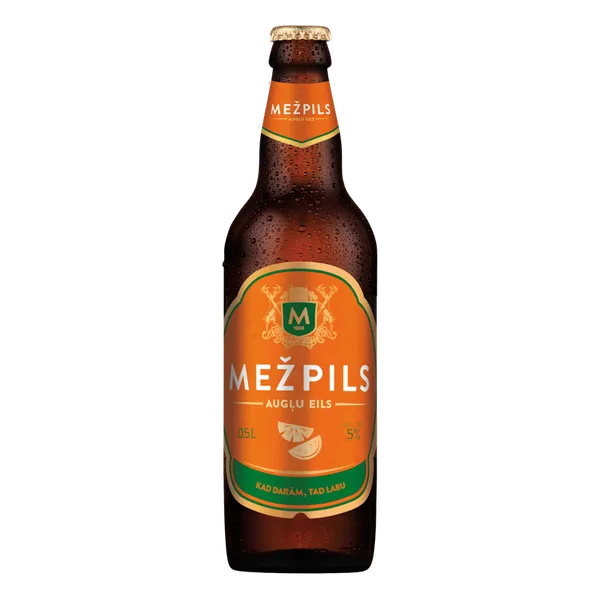 Alus MEŽPILS Augļu Eils, 5%, stiklā, 0.5l (DEP)