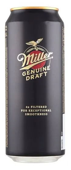 Alus MILLER, bundža 4,7%, 0.5l (DEP)