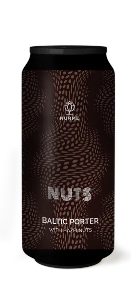 Alus NURME Nuts, 6,5%, bundžā, 0.44l (DEP)