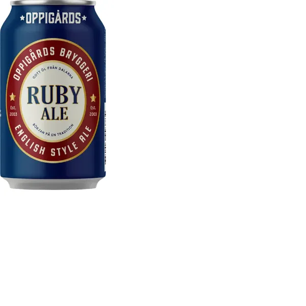 Alus OPPIGARDS BIO Ruby Ale, 4,5%, bundžā, 0.33l (DEP)