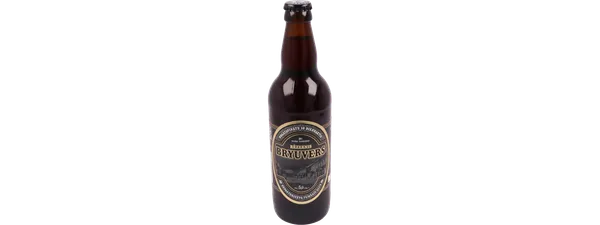 Alus RĒZEKNIS BRYUVERS Tumšais, 5%, stiklā, 0.5l (DEP)