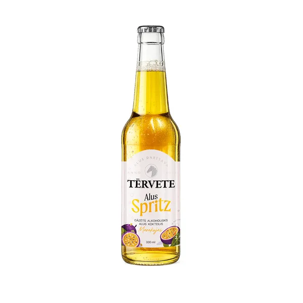 Alus TĒRVETE Spritz Marakuja, 2,7%, stiklā, 0.33l (DEP)