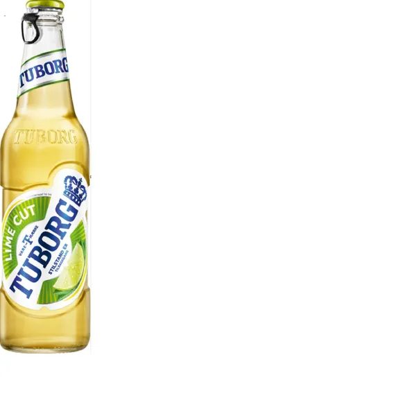 Alus TUBORG Lime Cut, 4,5%,stiklā, 0.33l (DEP)