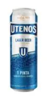 Alus UTENOS, 5%, bundžā, 0.568l (DEP)