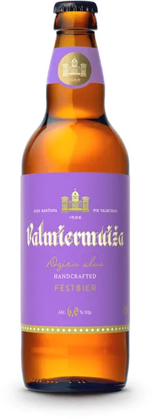 Alus VALMIERMUIŽAS Dzīru, 6%, stiklā, 0.5l (DEP)