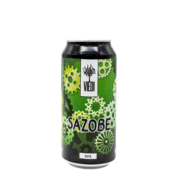 Alus VIEDI Sazobe, 5,8%, bundžā, 0.44l (DEP)