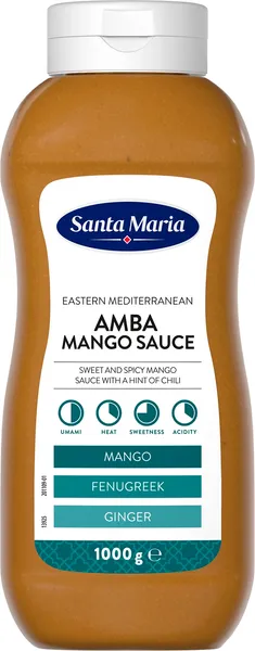 Amba mango mērce 1000g, Santa Maria