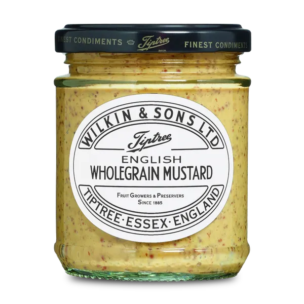Angļu pilngraudu sinepes TIPTREE, 185g