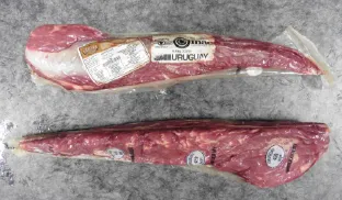 Angus  Liellopa Tenderloin,  Urugvaja, ar graudiem barots, ~1.3kg