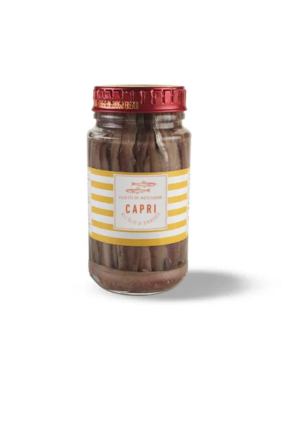 Anšovu fileja saulepuķu eļļā CAPRI, 76g/140g