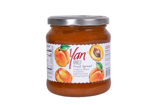 Aprikožu džems YAN, 300g