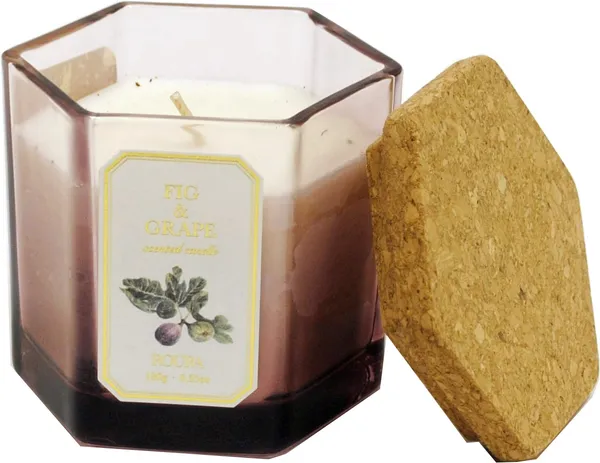 Aromātiskā svece Garden Fig, 4 daktis, D 11 cm, H 12 cm, līdz 80 st.