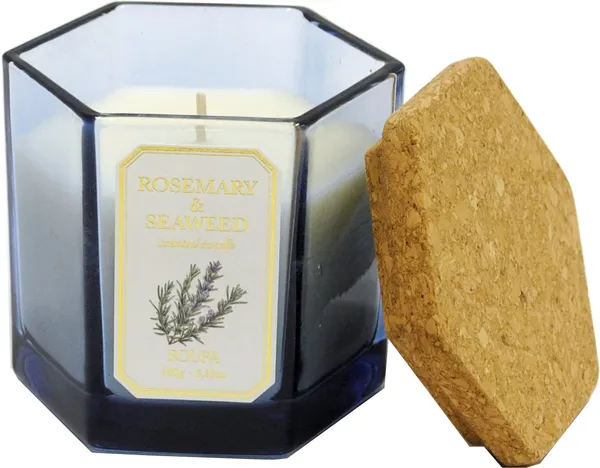 Aromātiskā svece Garden Rosemary, 4 daktis, D 11 cm, H 12 cm, līdz 80 st.