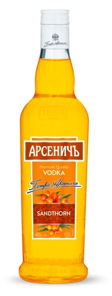 Aromatizēts degvīns ARSENITCH Sea Buckthorn, 40%, 0.5l