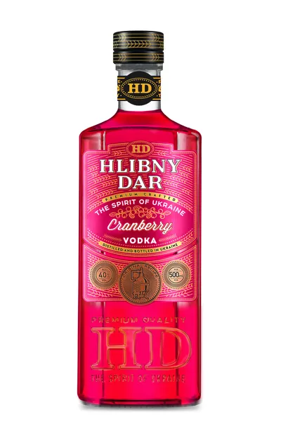 Aromatizēts degvīns HLIBNY DAR Cranberry, 37,5%, 0.5l