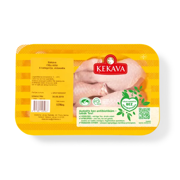 Atdzesēti cāļu stilbi, Akat., 500g