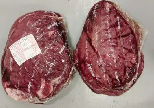 Atdzesēts Liellopa Topside ar graudiem barots, ~ 3kg Namībija