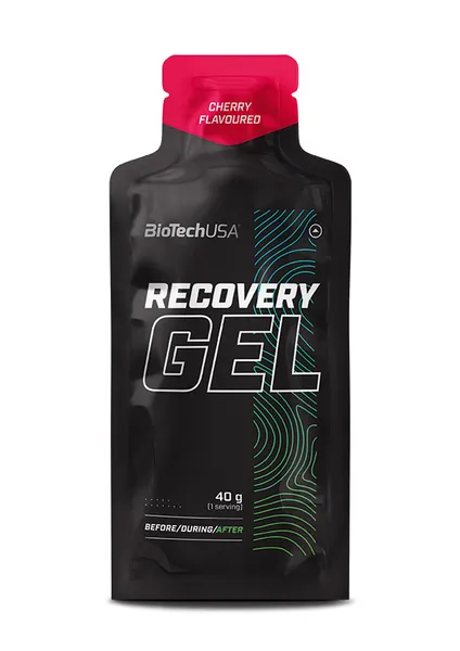 Atjaunošanās gels BioTechUSA Recovery Gel, ķiršu garša, 40g