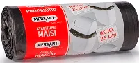 Atkritumu maisi 25l, 45x58cm, HDPE, 0,148kg, 8mk.,30 gab. Merkant