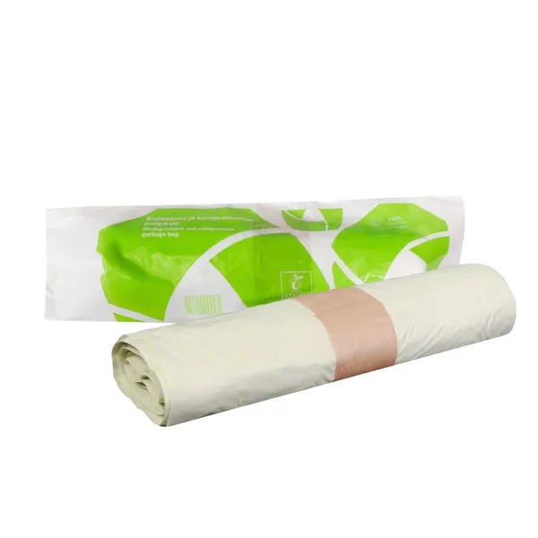 Atkritumu maisi BIO, 140l, zaļi, 87x132cm, 18mk, 10gab