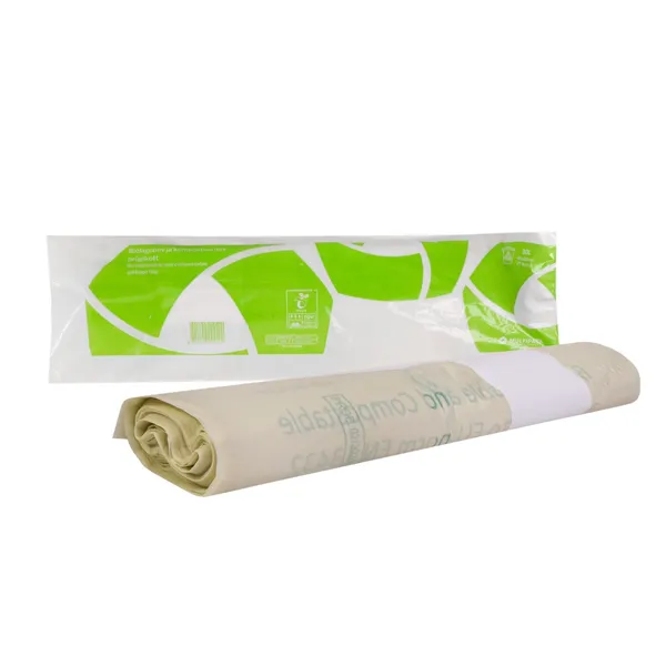 Atkritumu maisi BIO, 30l, zaļi, 48x60cm, 18mk, 15gab