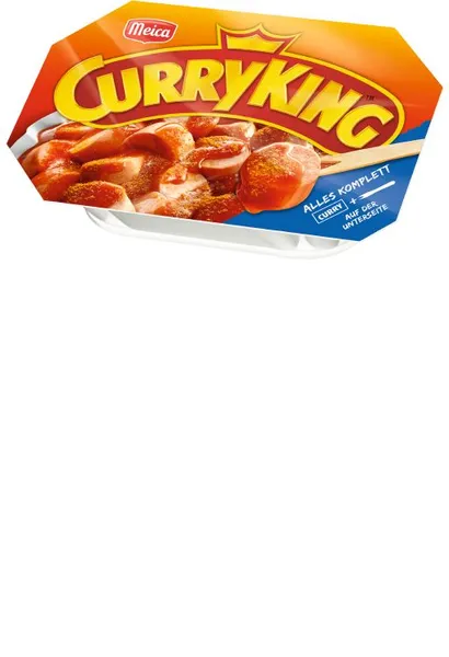 Ātri pagatavojama cūkgaļas uzkoda MEICA CurryKing, ar karija mērci, 220g