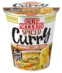Ātri pagatavojamās nūdeles NISSIN, pikantas, krūzītē, 66g