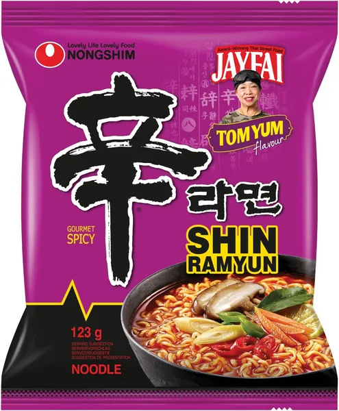 Ātri pagatavojamās nūdeles NONGSHIM, pikanta garša, 123g