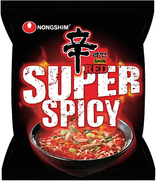 Ātri pagatavojamās nūdeles NONGSHIM, pikantas, 120g