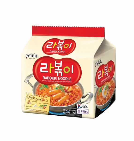 Ātri pagatavojamās nūdeles PALDO Rabokki, 135g