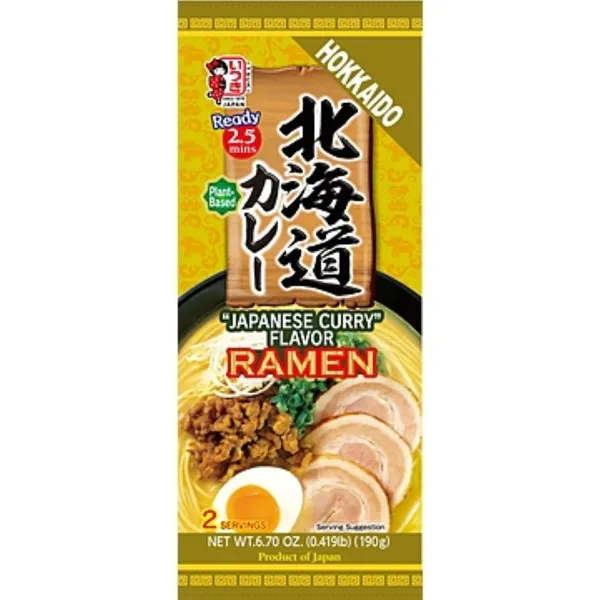 Ātri pagatavojamas nūdeles Ramen ITSUKI Hokkaido, karija, 190g