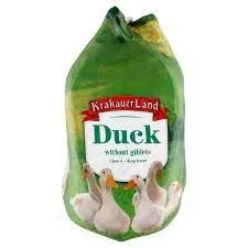 Ātri sasaldēta Pekinas pīle, vesela, ķidāta, A klase 2.4 kg