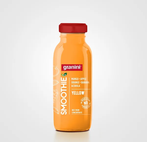 Augļu kokteilis GRANINI Smoothie Yellow, 0.25l (DEP)