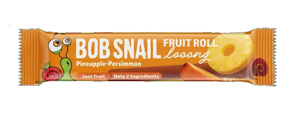 Augļu rullītis BOB SNAIL Looong, Hurma-ananass, 15g