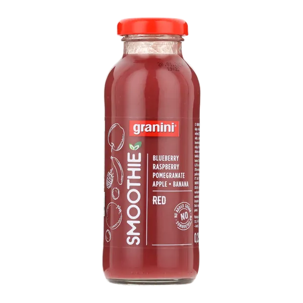 Augļu un dārzeņu kokteilis GRANINI Smoothie Red, 0.25l (DEP)