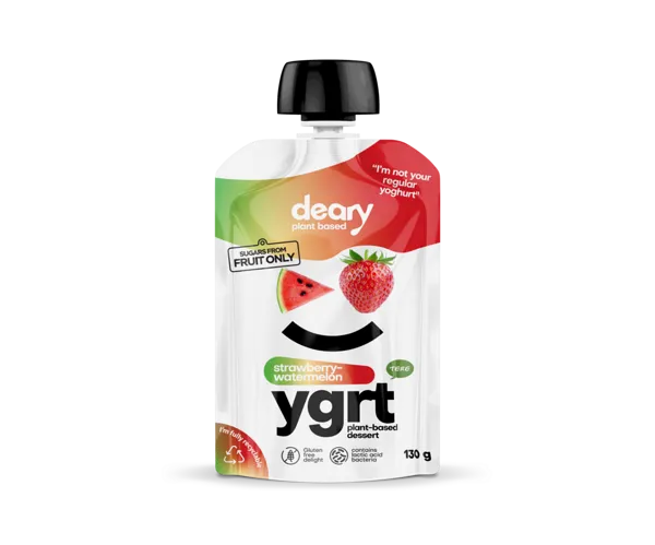 Augu izcelsmes deserts DEARY Zemeņu-arbūza, 130g