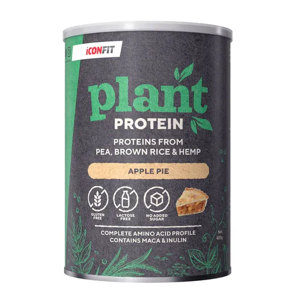 Augu proteīni ICONFIT ar ābolu pīrāga garšu, 480g