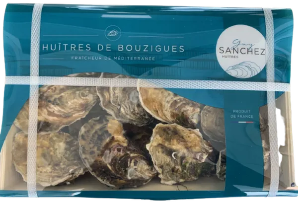 Austeres Fine BOUZIGUES, 86-120g, Nr.2, 12 gab, Francija