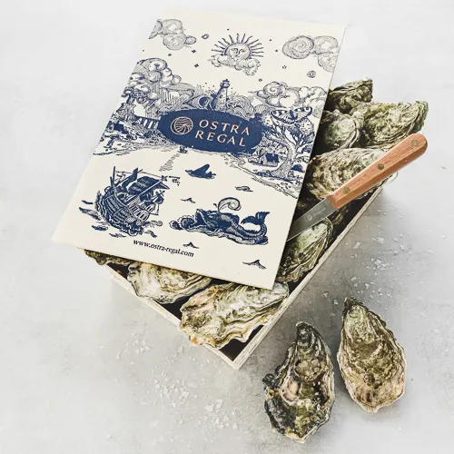 Austeres Speciale OSTRA REGAL, 100-120g, Nr.2, 12 gab., Francija