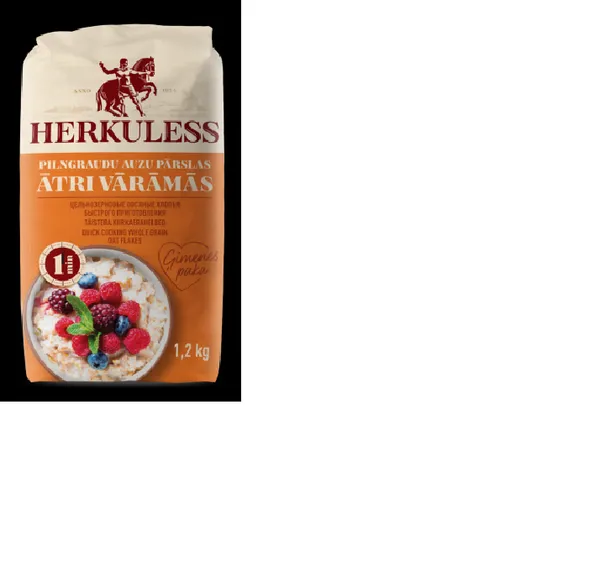 Auzu pārslas Herkuless ātri vār. 1.2kg