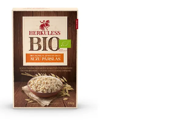 BIO auzu pārslas HERKULESS ātri vārāmās 450g