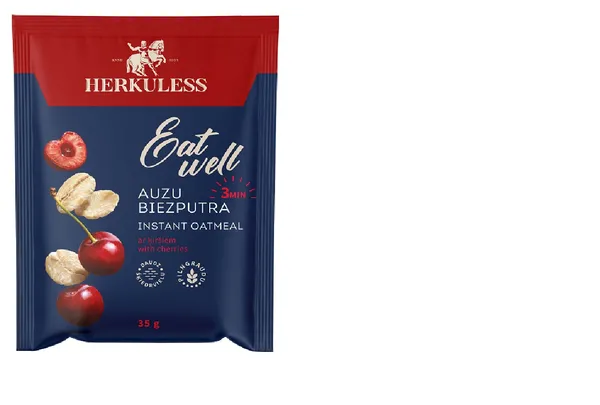 Pārslas Herkuless auzu ātri pagat. ar ķiršiem 35g