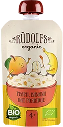 Putra auzu Rūdolfs Bio persiks,banāns 4+ 110g